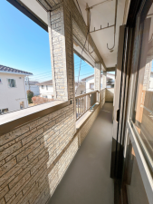 真岡市西郷、中古一戸建てのバルコニー画像です