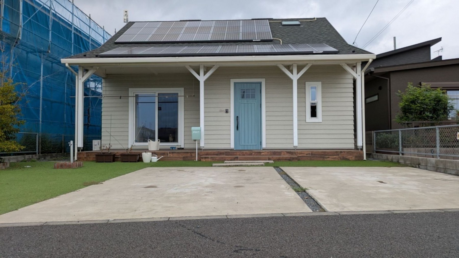 真岡市亀山、中古一戸建ての外観画像です