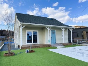 真岡市亀山、中古一戸建ての外観画像です