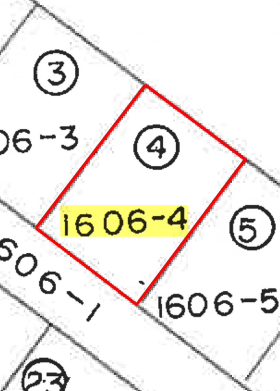 真岡市田町、土地の間取り画像です