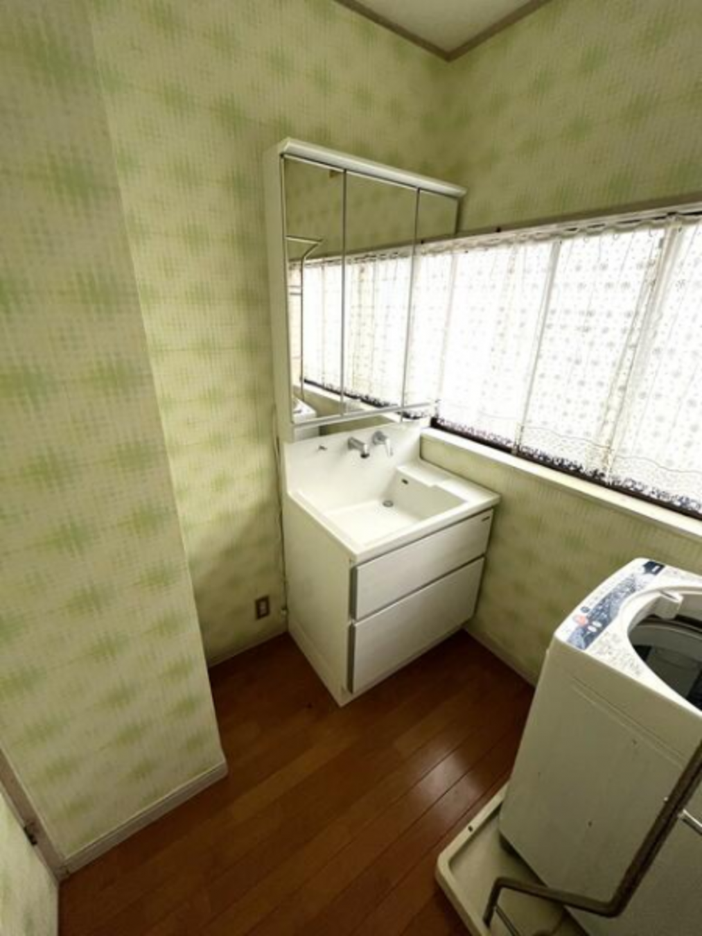 芳賀郡芳賀町大字東水沼、中古一戸建ての洗面画像です