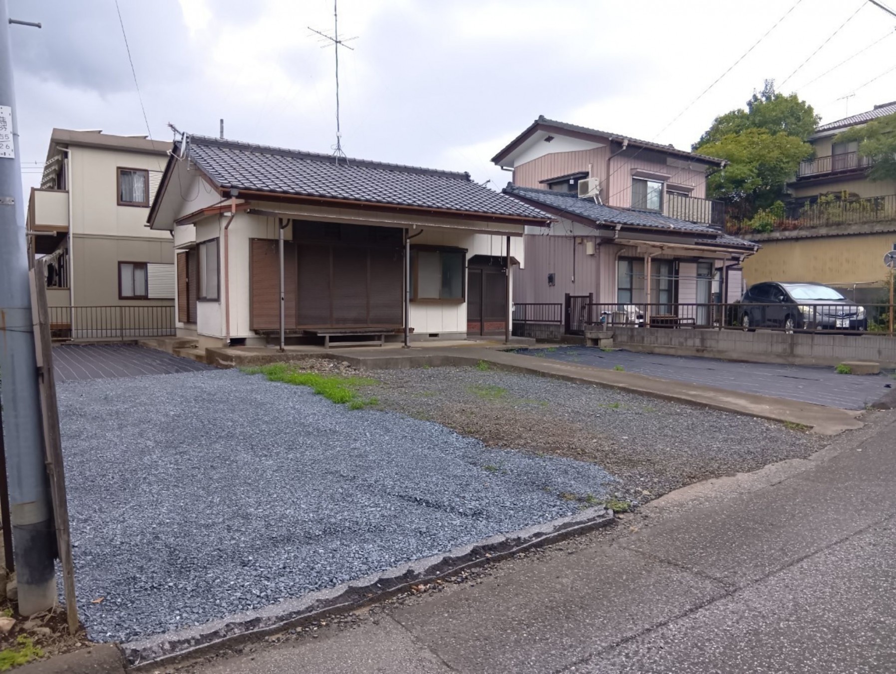 真岡市熊倉町、土地の画像です
