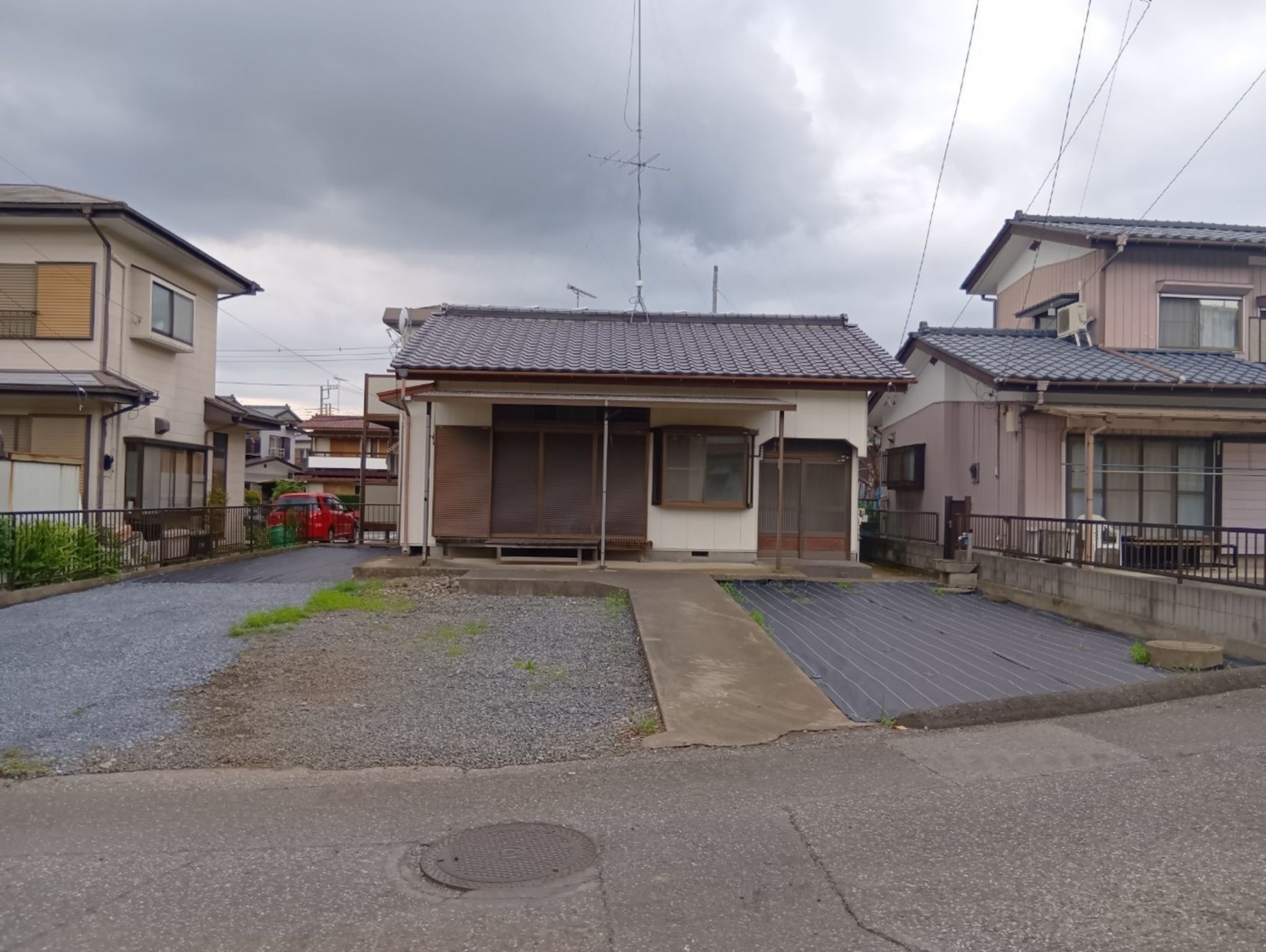 真岡市熊倉町、土地の画像です