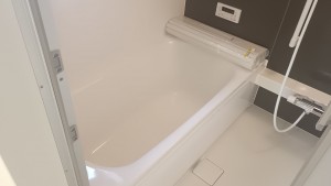 真岡市台町、新築一戸建ての風呂画像です