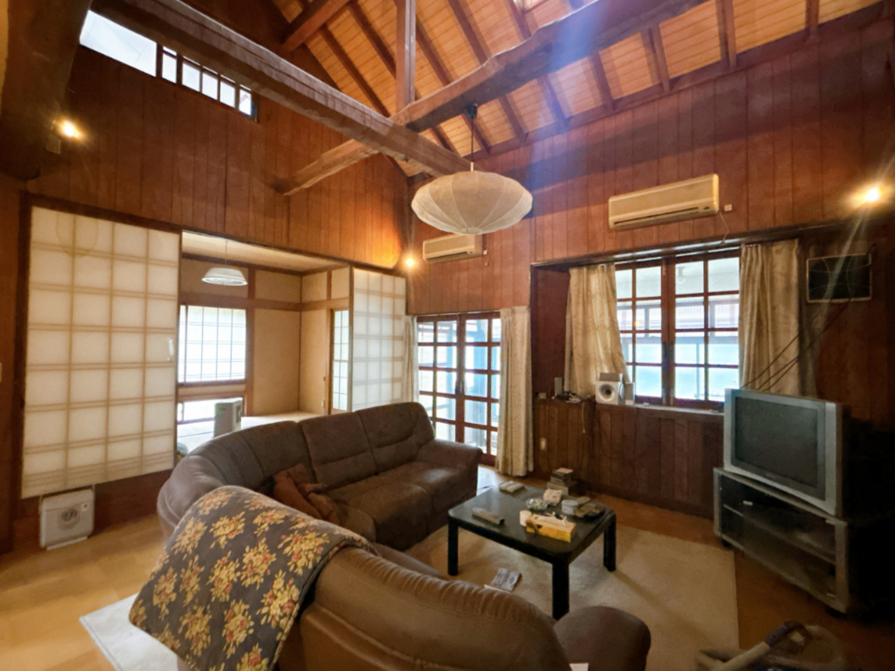 真岡市高勢町、中古一戸建ての居間画像です