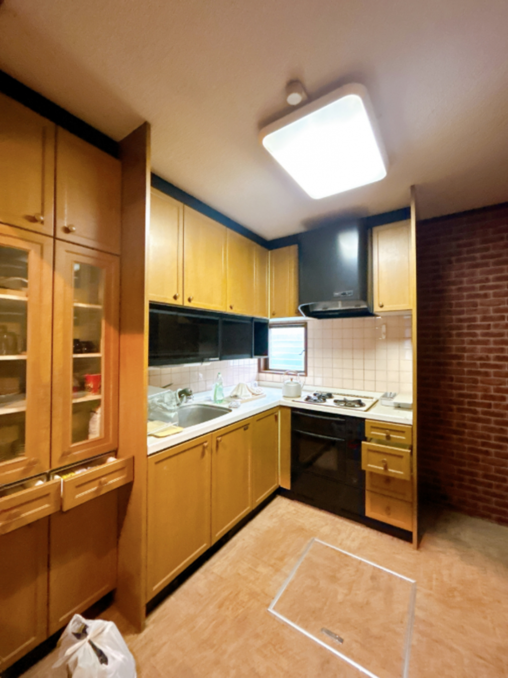 真岡市高勢町、中古一戸建てのキッチン画像です