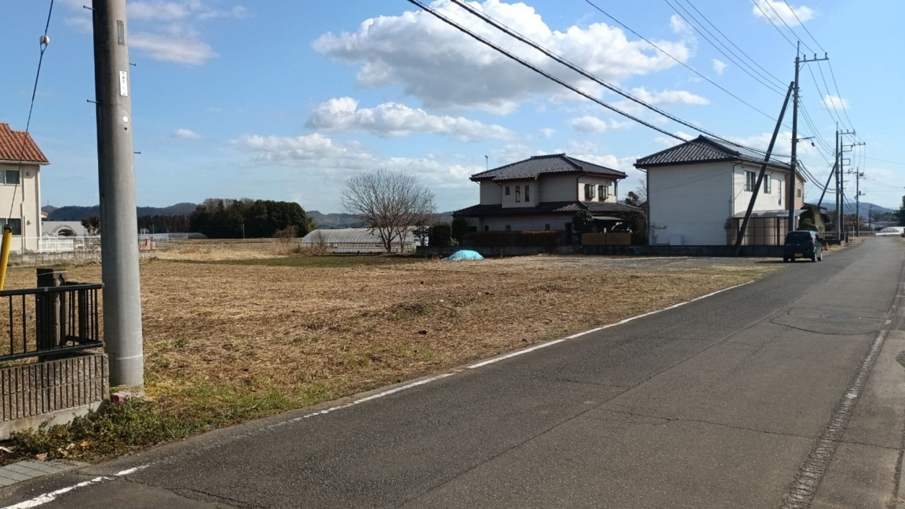 真岡市島、土地の画像です