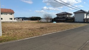 真岡市島、土地の画像です