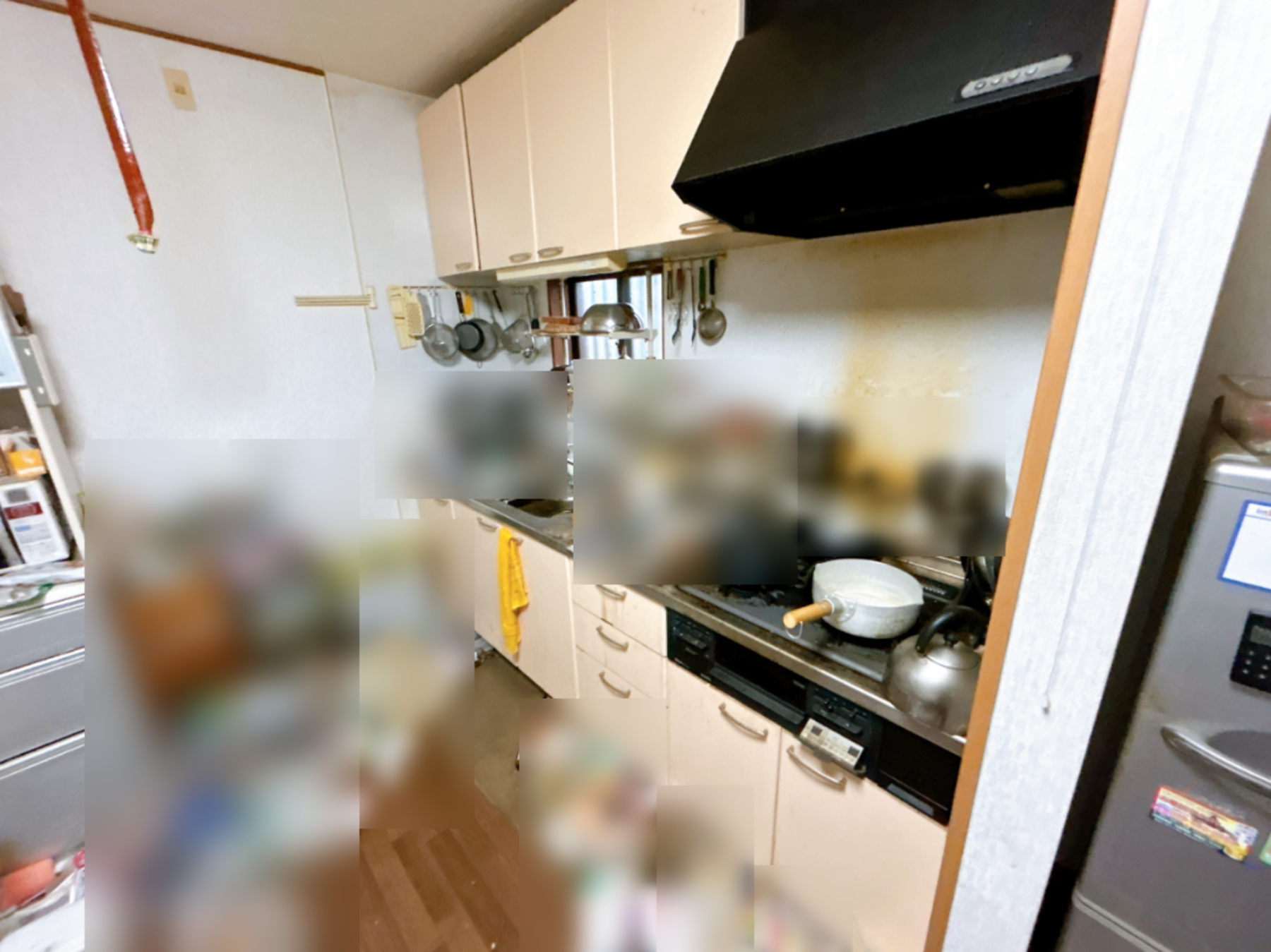 真岡市上江連、中古一戸建てのキッチン画像です