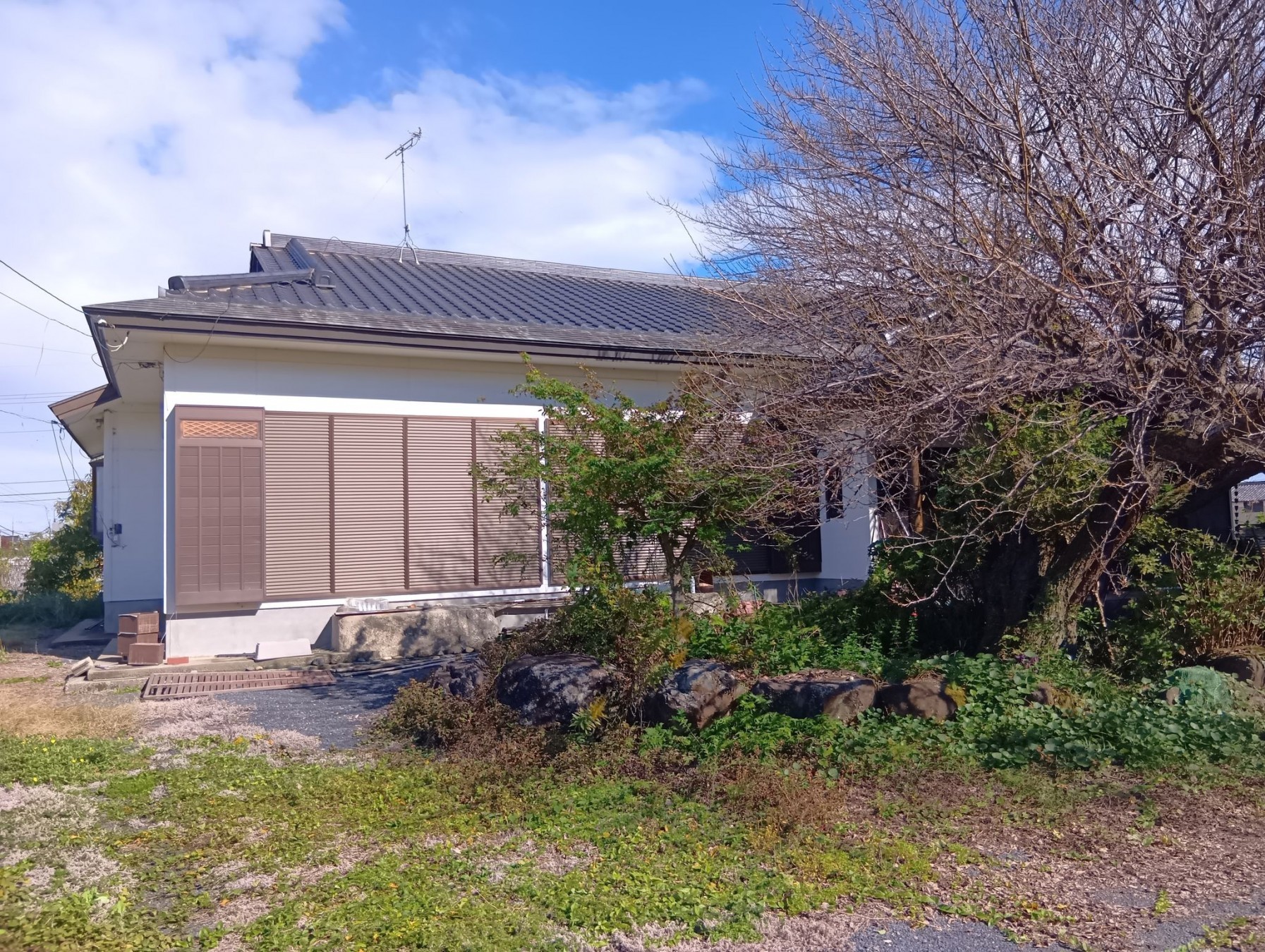 真岡市上江連、中古一戸建ての外観画像です