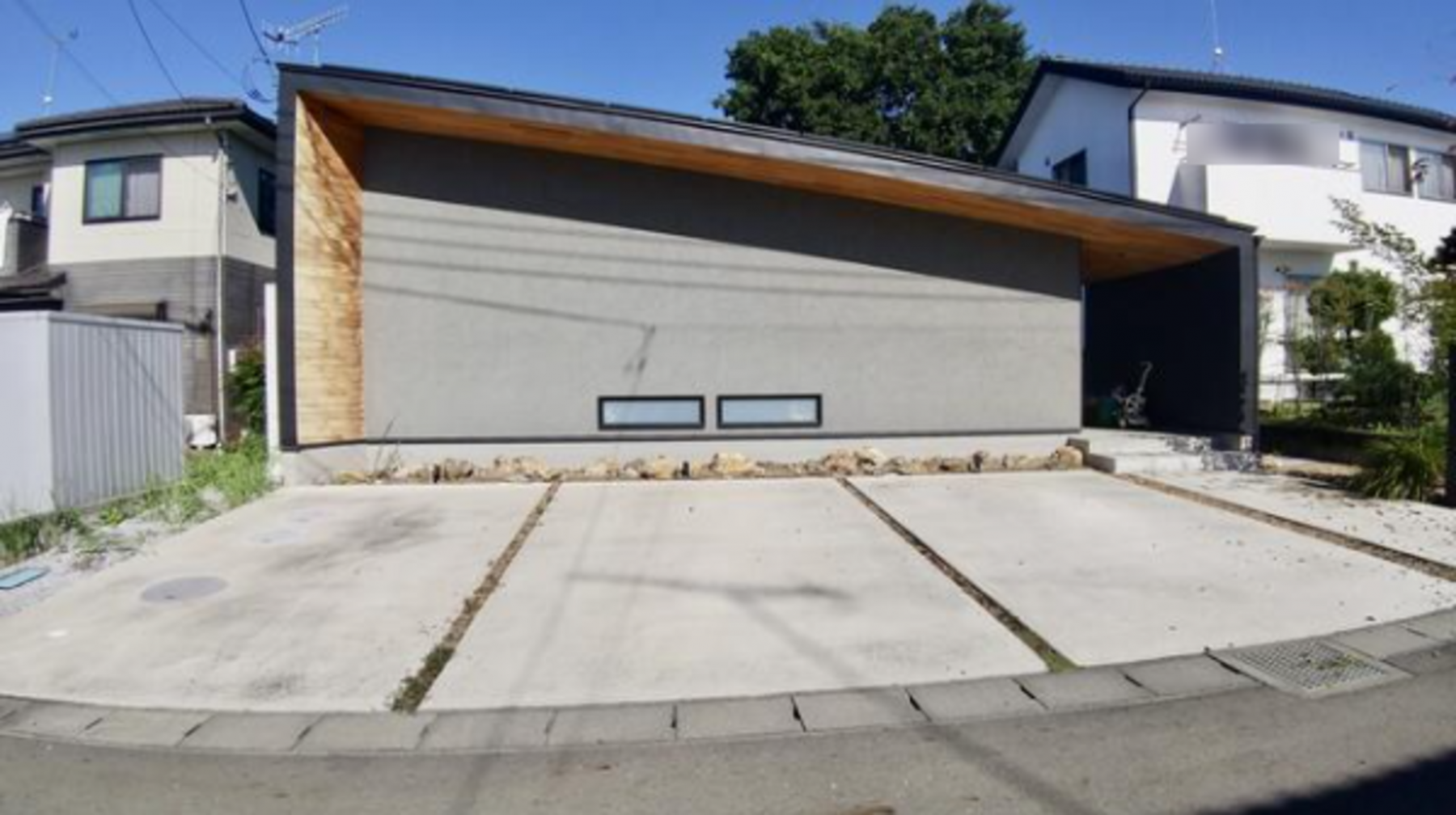 芳賀郡益子町大字塙、中古一戸建ての駐車場画像です