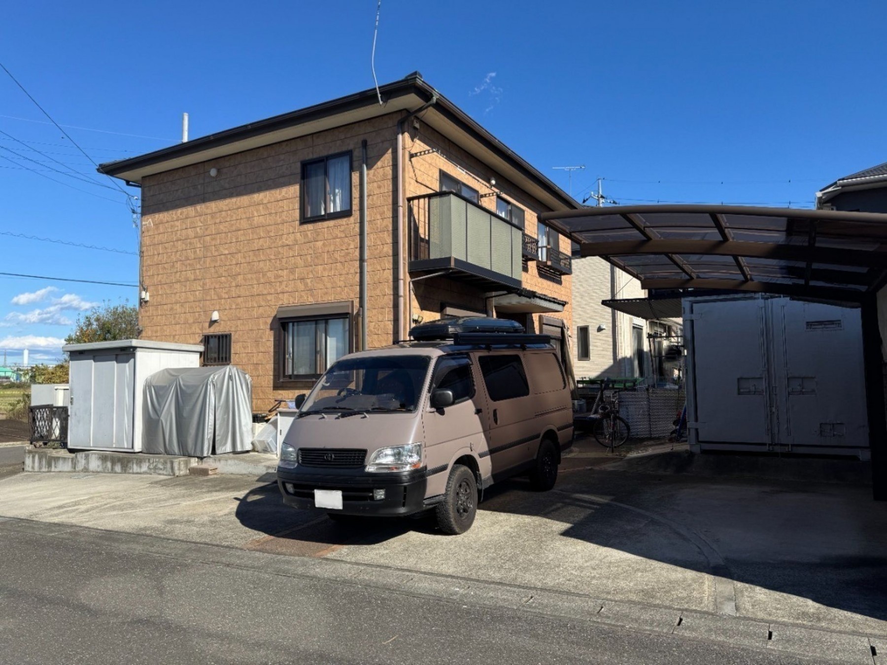 真岡市長田、中古一戸建ての外観画像です