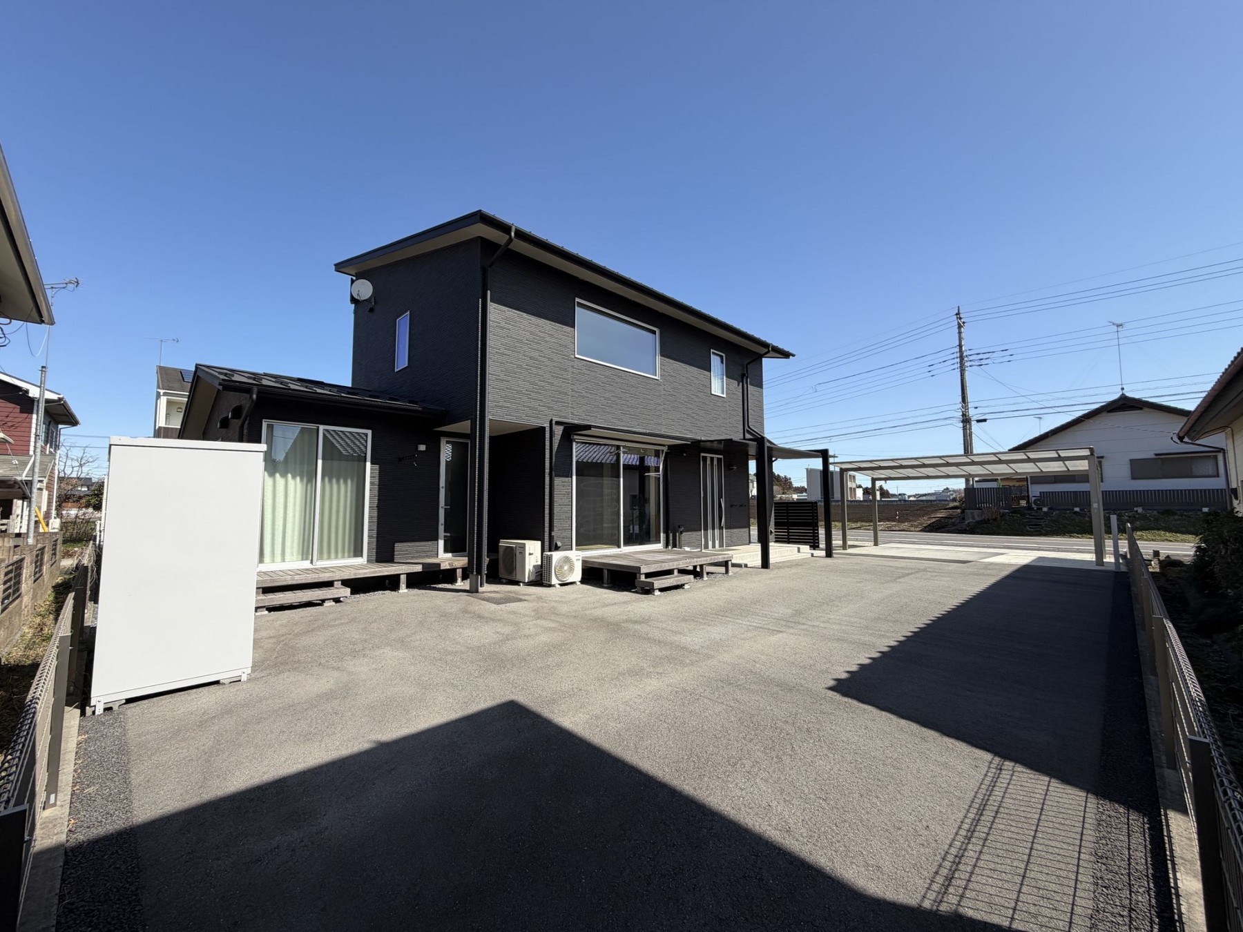 芳賀郡益子町大字塙、中古一戸建ての駐車場画像です