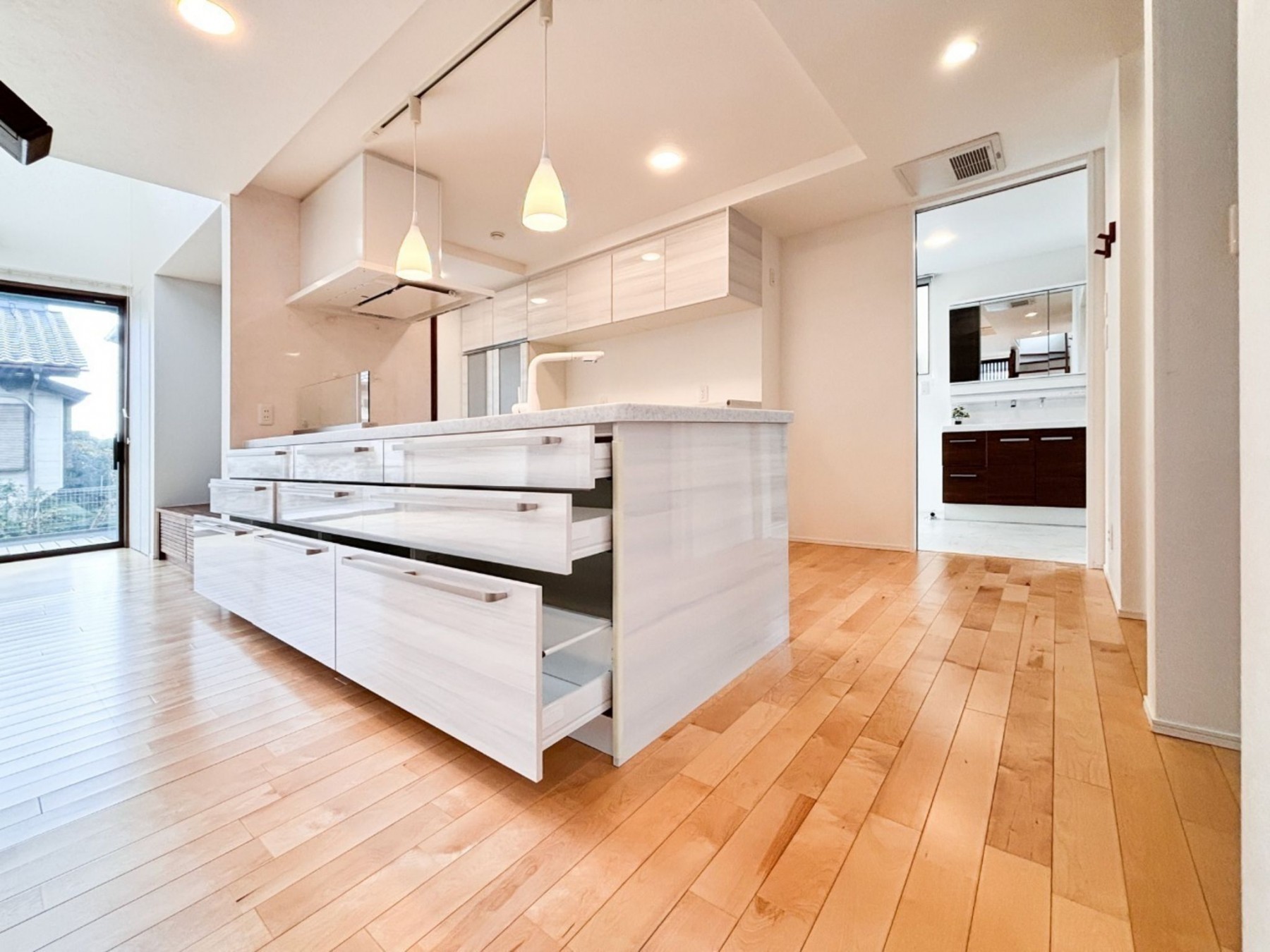 芳賀郡益子町大字塙、中古一戸建てのキッチン画像です