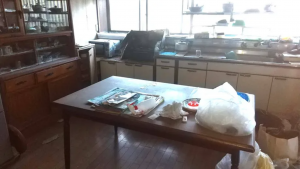 真岡市西田井、中古一戸建てのキッチン画像です