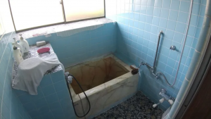 真岡市西田井、中古一戸建ての風呂画像です