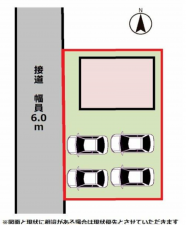 真岡市亀山、中古一戸建ての間取り画像です