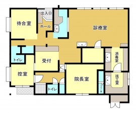 芳賀郡益子町大字益子、中古一戸建ての間取り画像です
