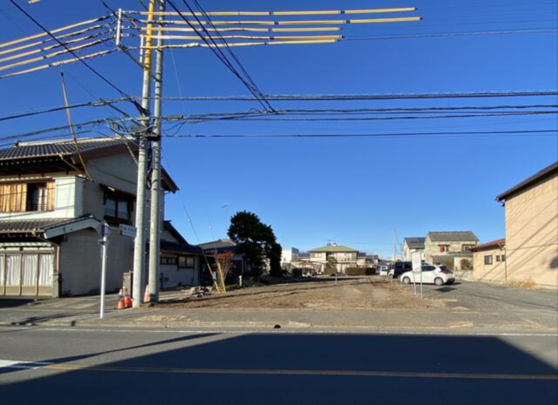 真岡市荒町、土地の画像です