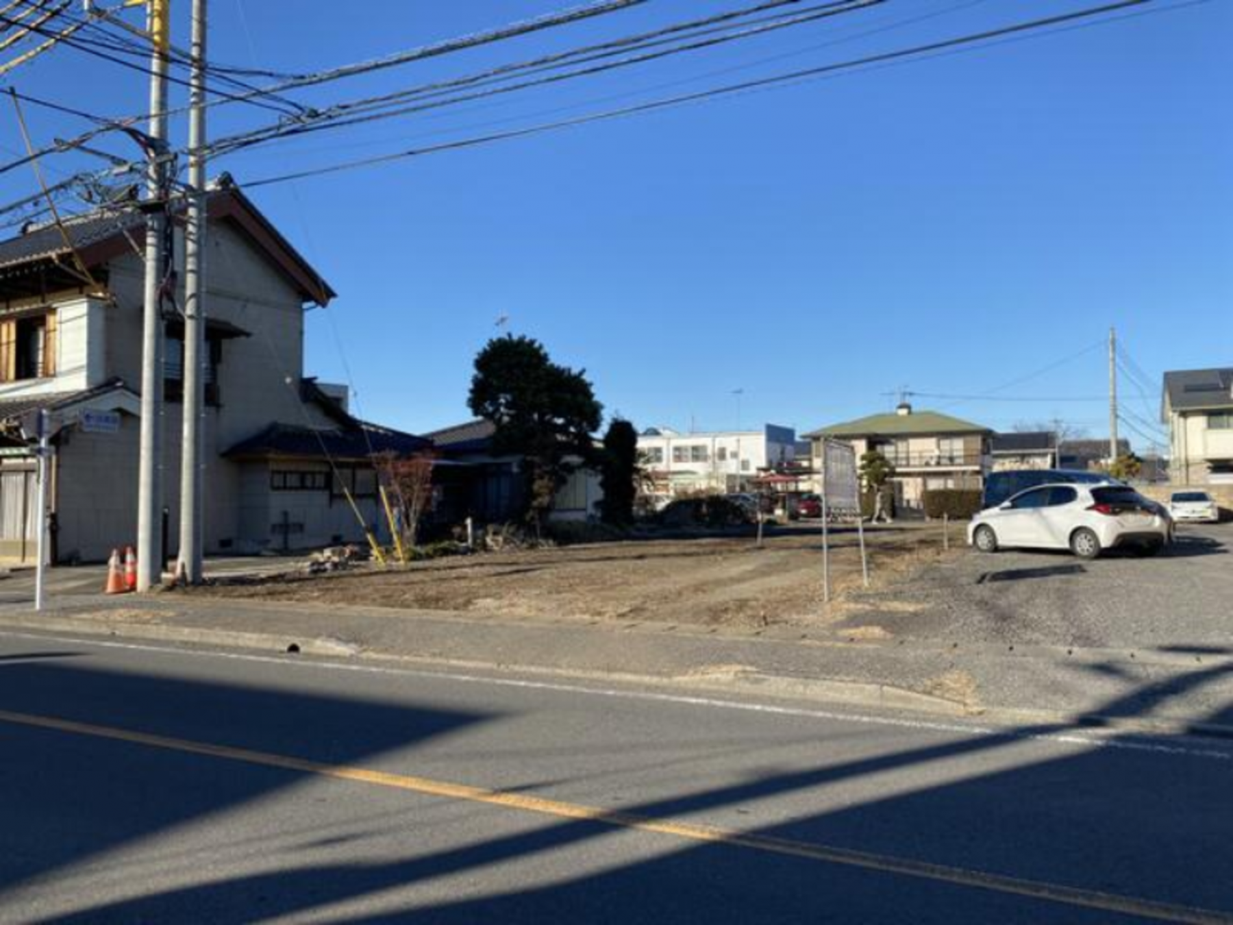真岡市荒町、土地の画像です