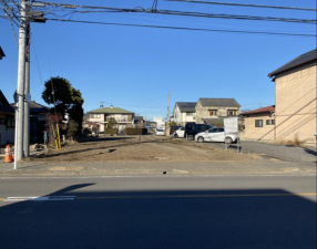 真岡市荒町、土地の画像です