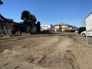 真岡市荒町、土地の画像です