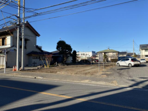 真岡市荒町、土地の画像です