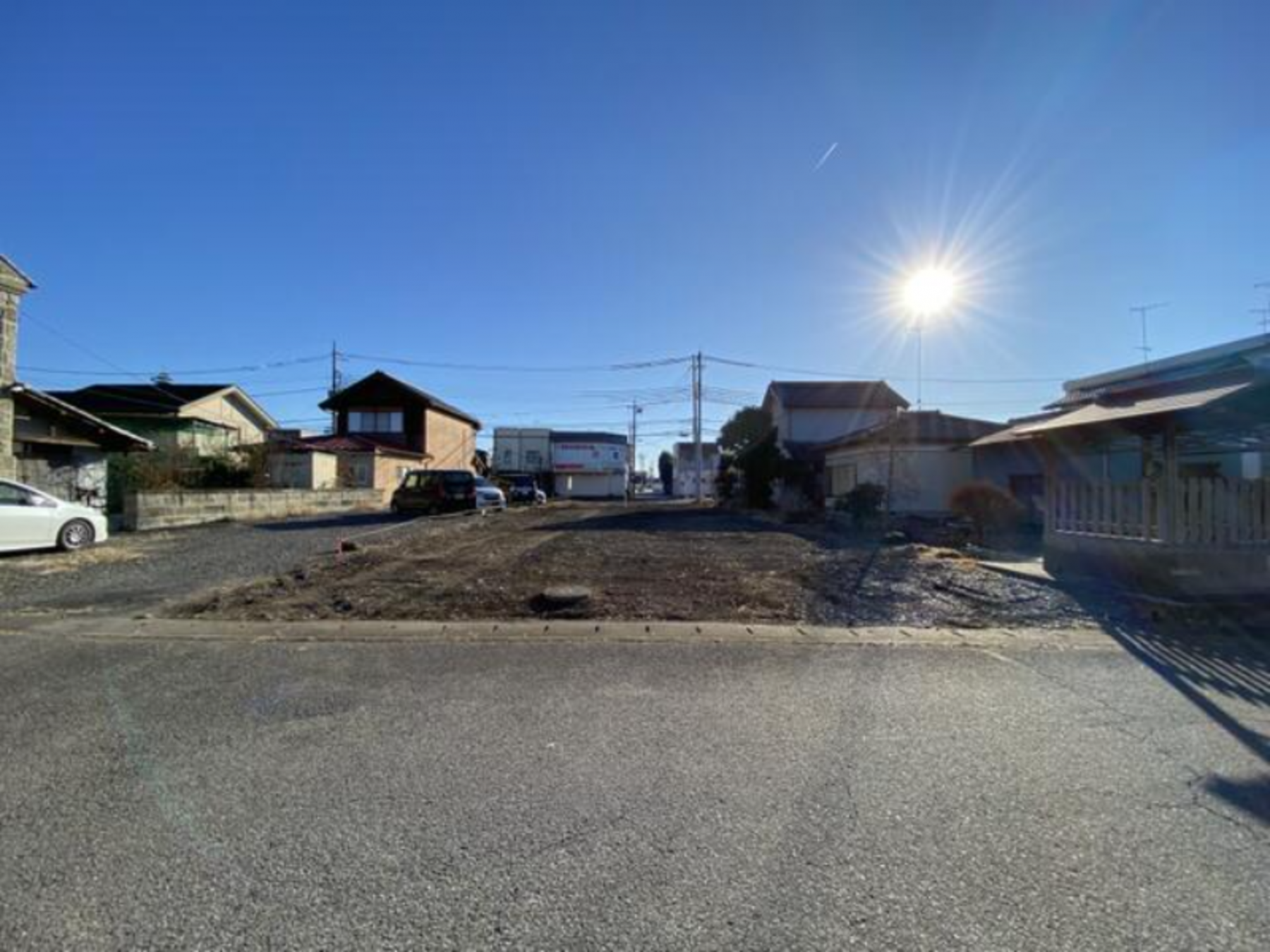 真岡市荒町、土地の画像です