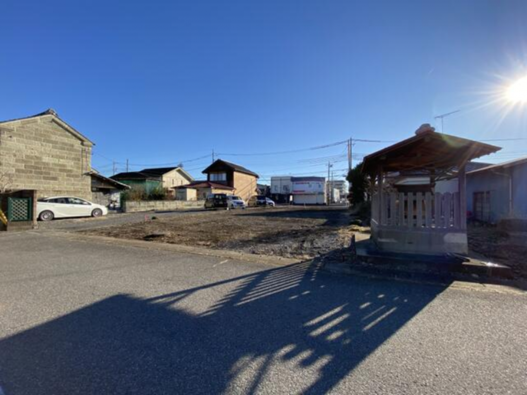 真岡市荒町、土地の画像です