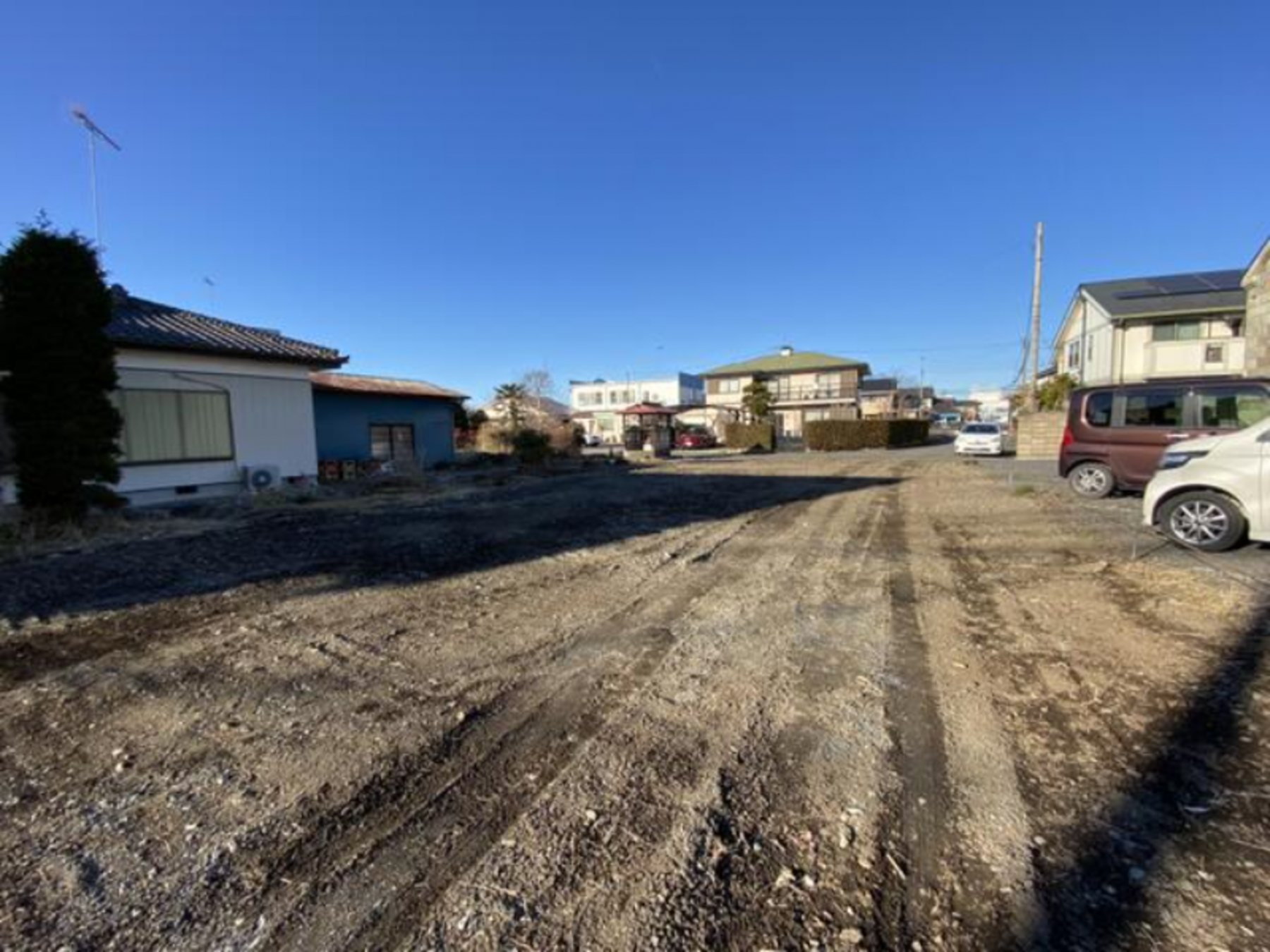 真岡市荒町、土地の画像です