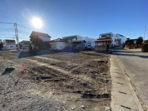 真岡市荒町、土地の画像です