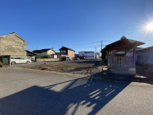 真岡市荒町、土地の画像です