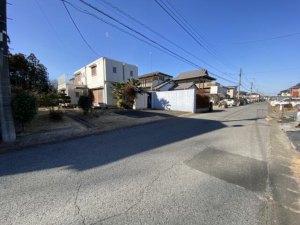 真岡市高勢町、土地の画像です