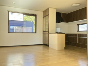 真岡市久下田西、中古一戸建ての居間画像です