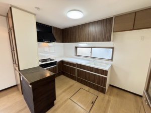 真岡市久下田西、中古一戸建てのキッチン画像です
