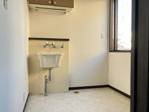 真岡市久下田西、中古一戸建ての洗面画像です