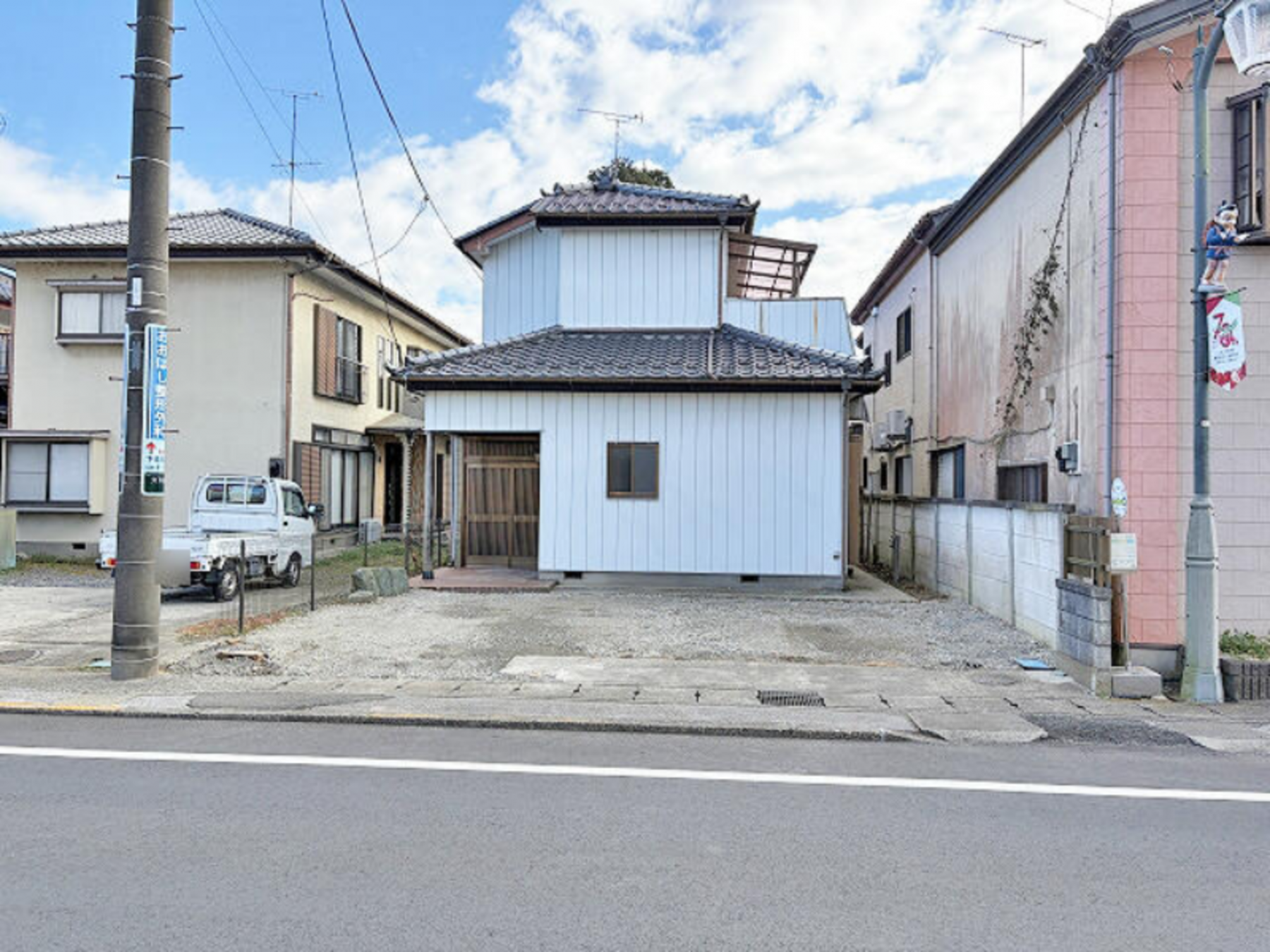 真岡市久下田、中古一戸建ての外観画像です