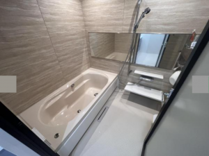 真岡市八木岡、中古一戸建ての風呂画像です