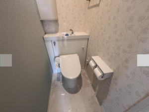 真岡市八木岡、中古一戸建てのトイレ画像です