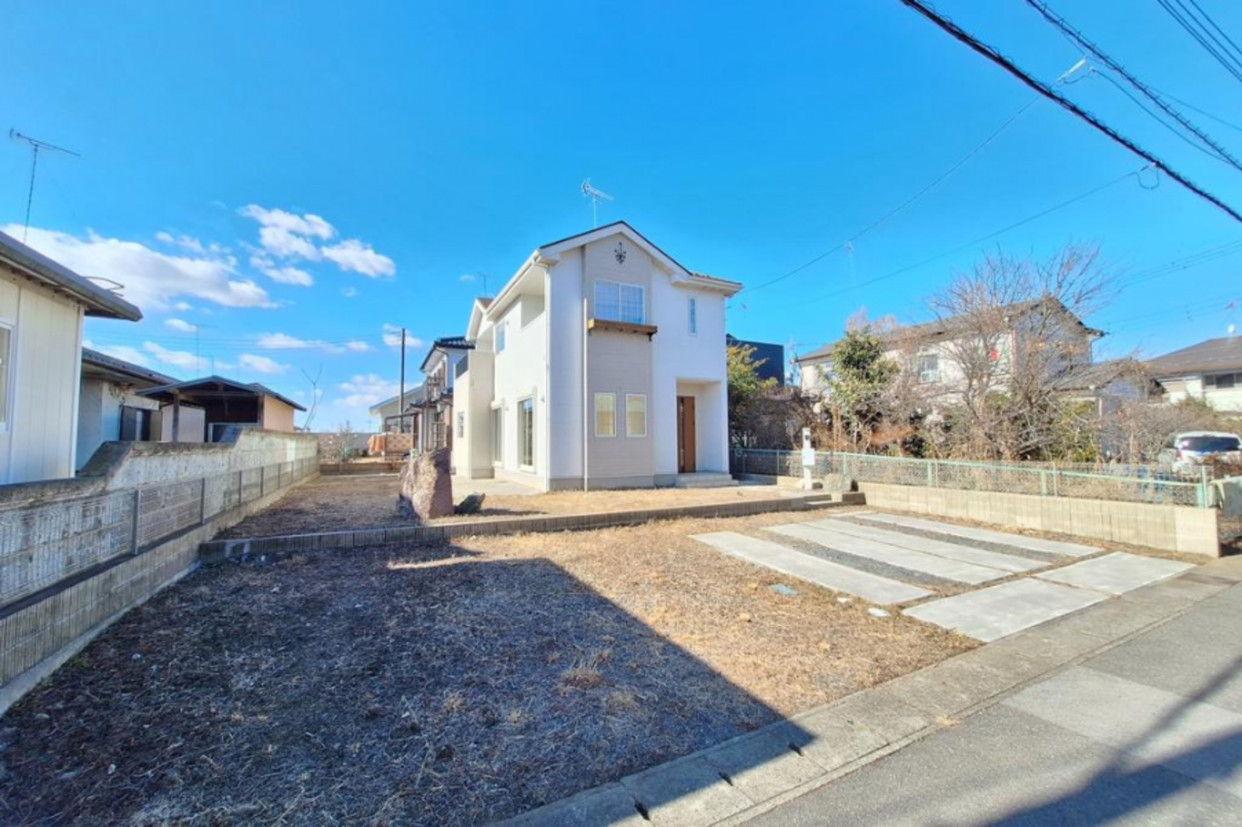 真岡市高勢町、中古一戸建ての外観画像です