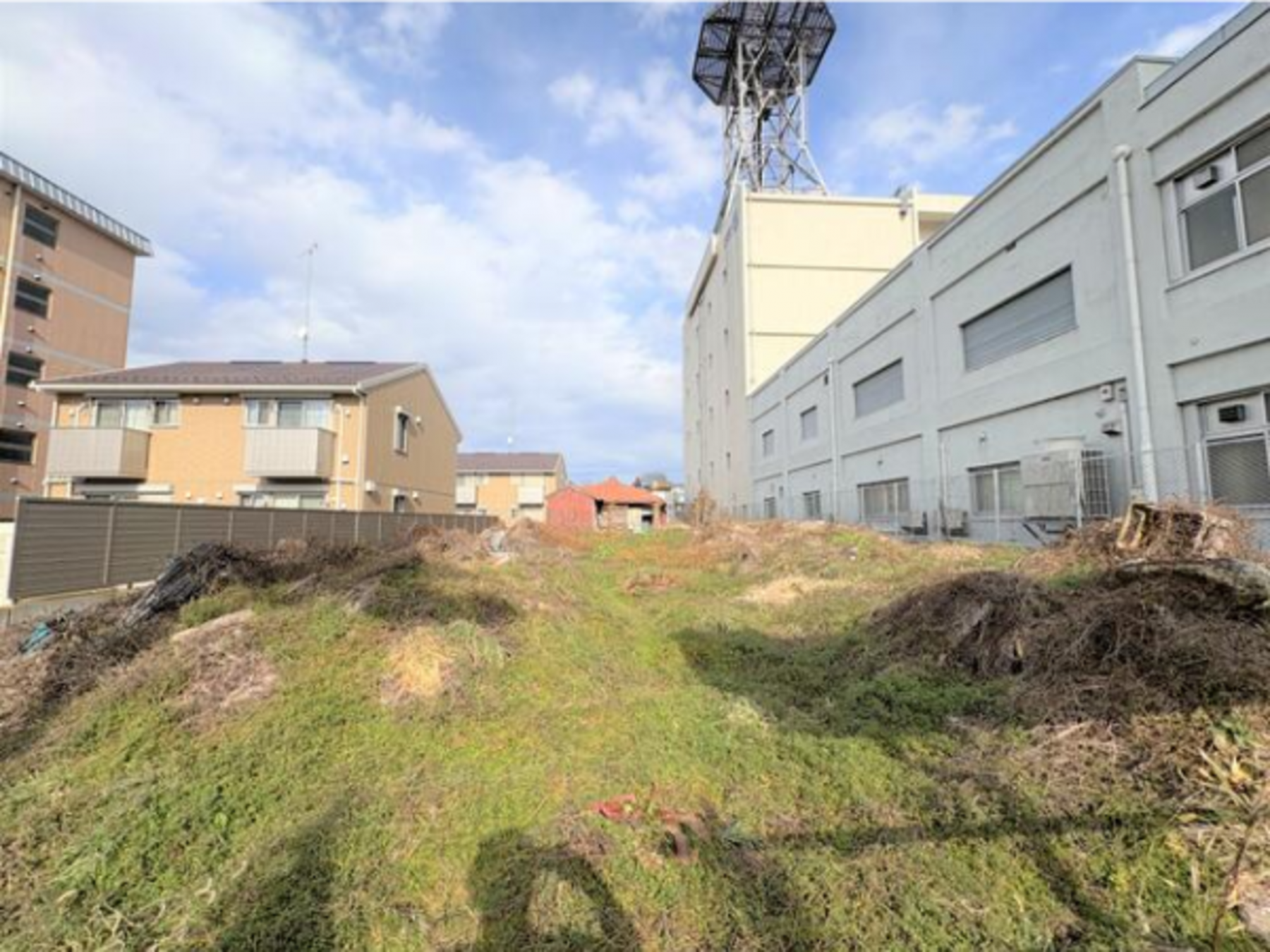 真岡市台町、土地の画像です