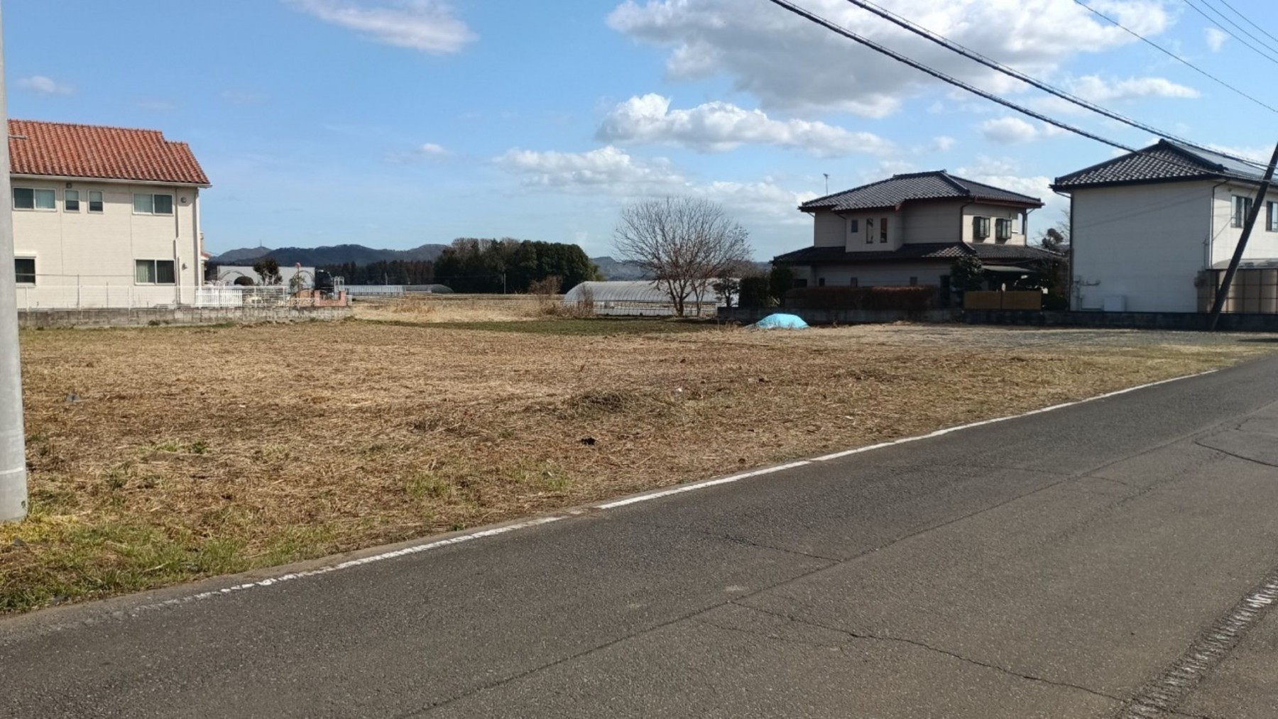 真岡市島、土地の画像です