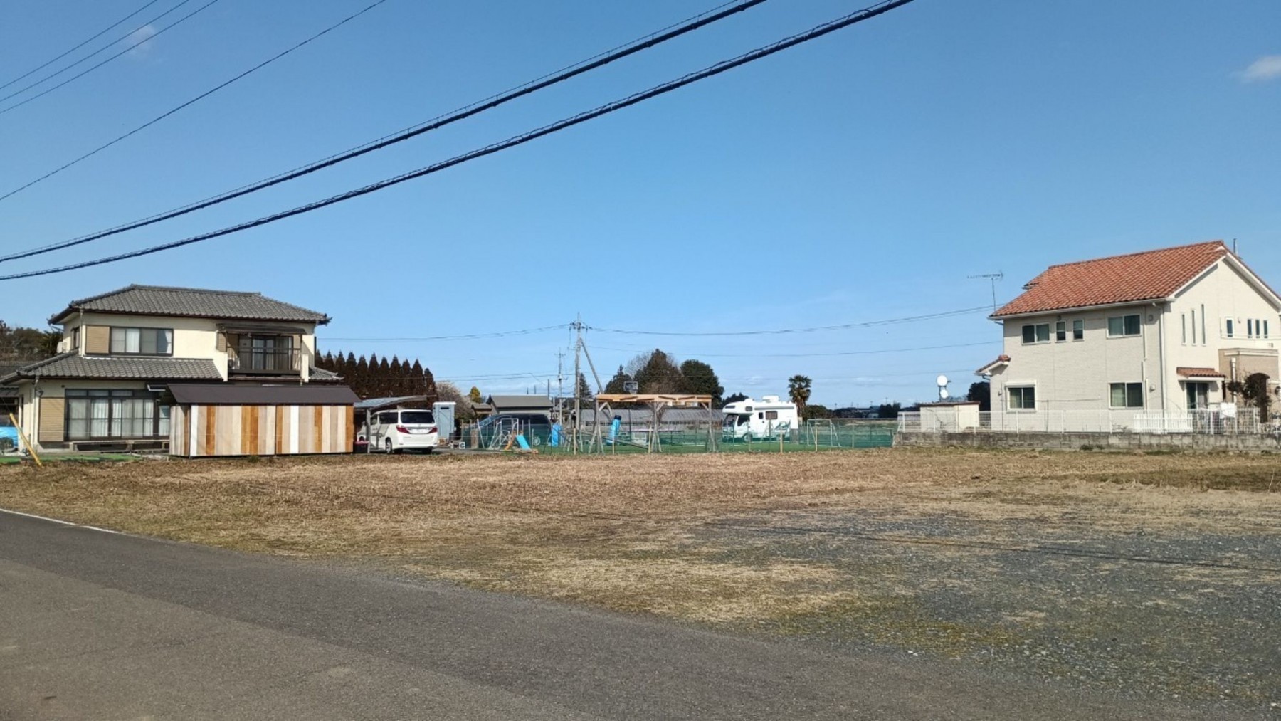 真岡市島、土地の画像です