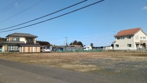 真岡市島、土地の画像です