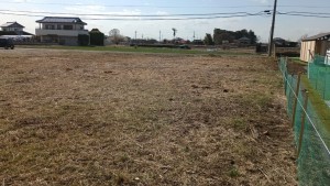 真岡市島、土地の画像です