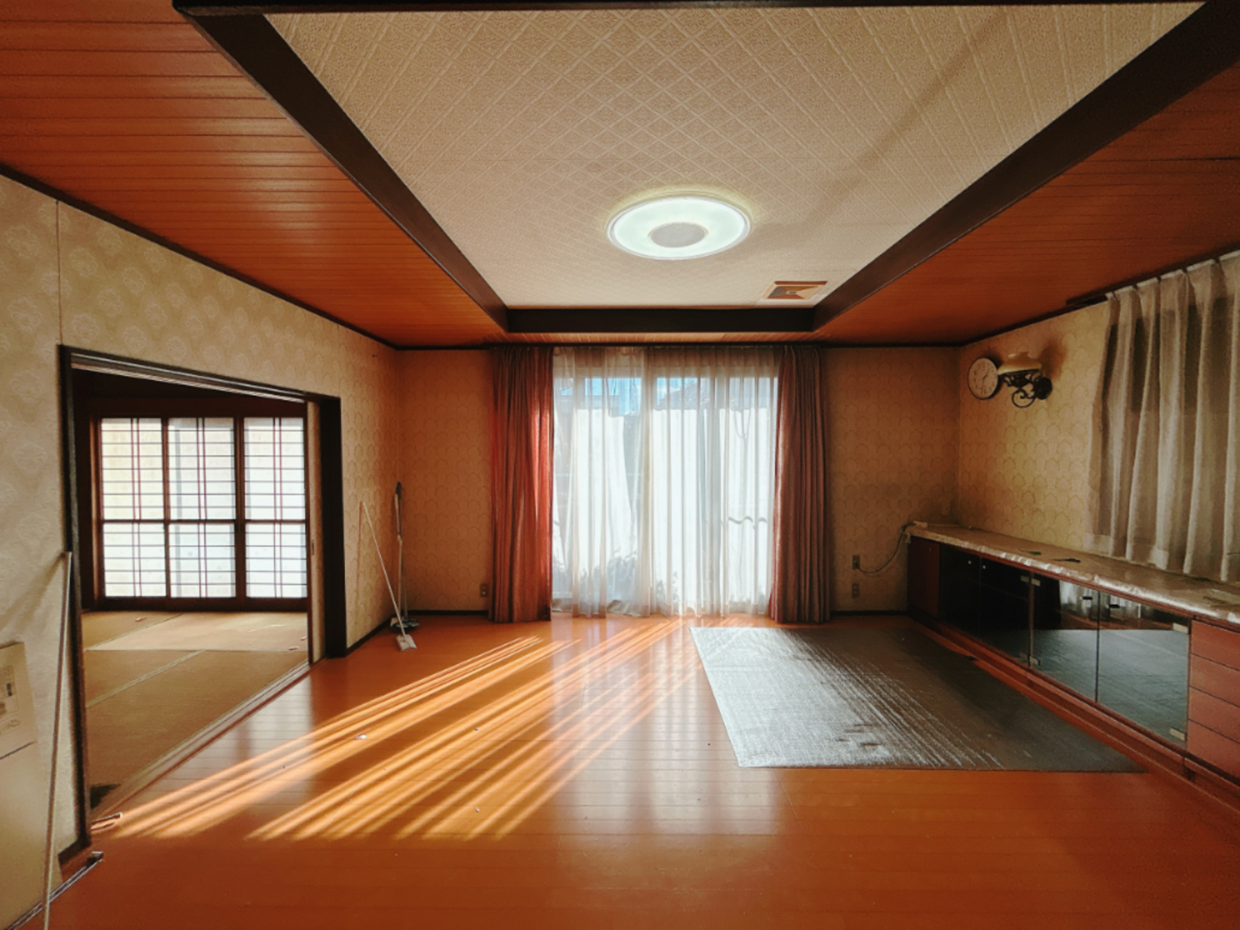 真岡市高勢町、中古一戸建ての居間画像です