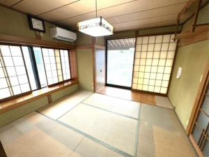 真岡市さくら、中古一戸建ての居間画像です