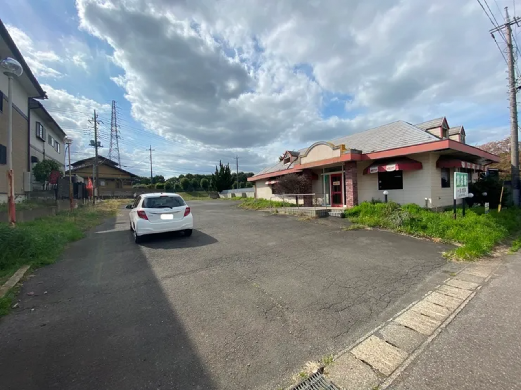 真岡市久下田西、土地の画像です