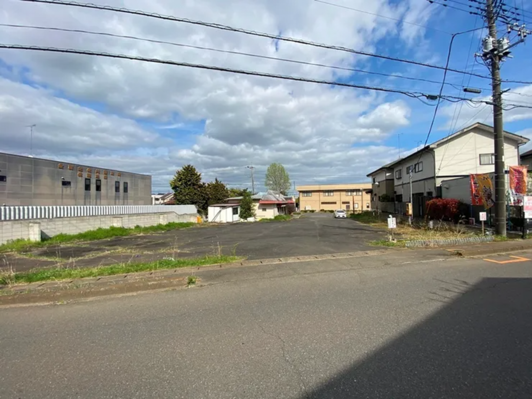 真岡市久下田西、土地の画像です