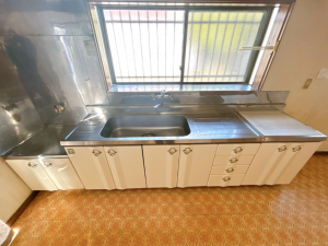 真岡市東光寺、中古一戸建てのキッチン画像です